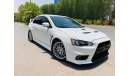 Mitsubishi Evo 2015 Mitsubishi Lancer Evolution X White | A 1001