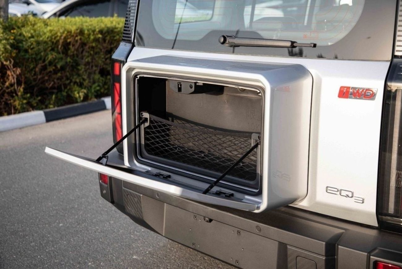 Chery iCar 03 2024 ICAR EQ3 V3 High Performance 4WD - Silver inside White | Export price