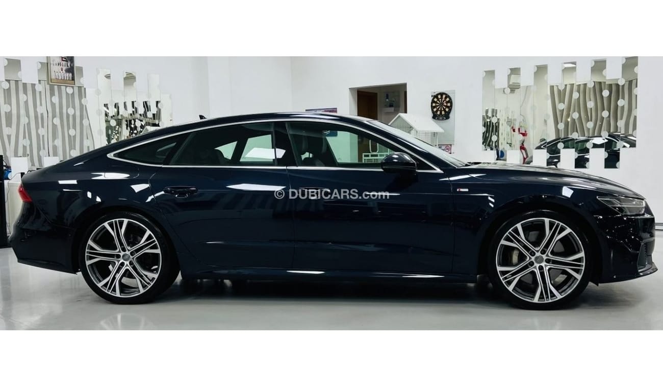 Audi A7 55 TFSI quattro S-Line Style & Comfort package GCC .. FSH .. Perfect Condition .. Original Paint ..