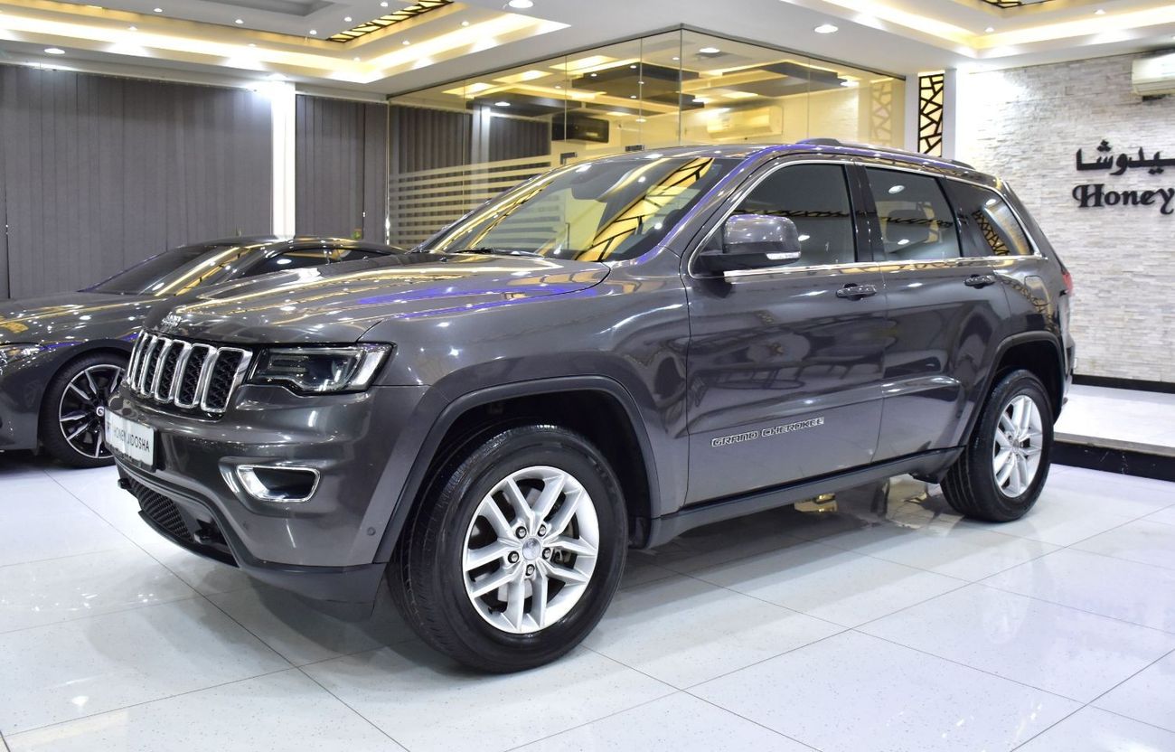 جيب جراند شيروكي EXCELLENT DEAL for our Jeep Grand Cherokee Laredo 4x4 ( 2017 Model ) in Grey Color GCC Specs