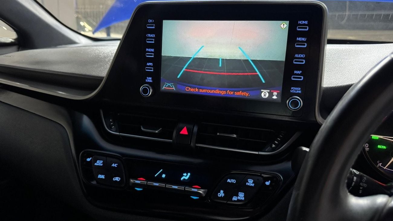 تويوتا CHR 2022 HYBRID 1.8CC PUSH START **360 CAMERA** | ALLOY RIMS | DIGITAL AC I LEATHER INTERIOR