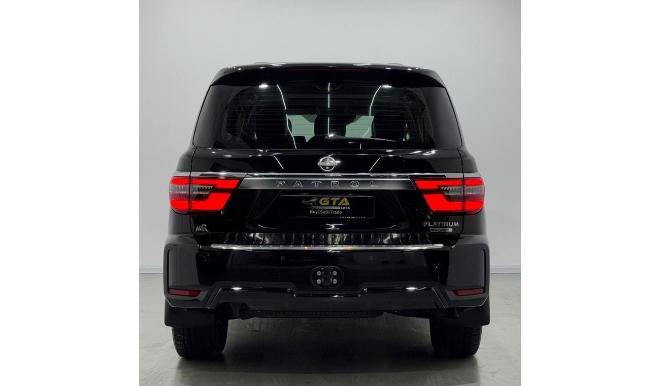 نيسان باترول LE Platinum 5.6L 2022 Nissan Patrol Platinum 70th Anniversary, Nissan Warranty + Service Pack, Full