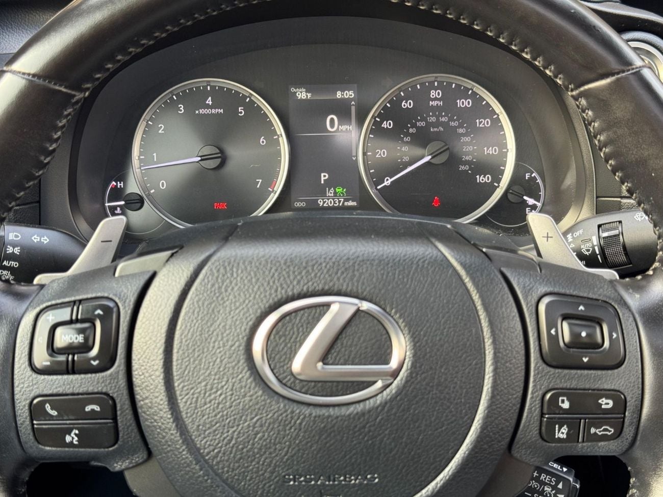 Lexus IS350 F SPORT 3.5 V6 / 360 CAMERA / LOW MILEAGE / SCREEN / COOLING AND HEATING SEATS