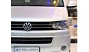 Volkswagen T5 Multivan AMAZING Volkswagen Multivan 2013 Model!! in Silver Color! GCC Specs