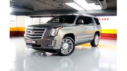 Cadillac Escalade Cadillac Escalade Platinum 2018 GCC under Agency Warranty with Flexible Down-Payment.