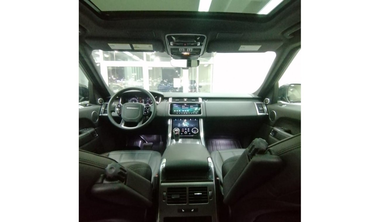 لاند روفر رانج روفر سبورت إتش أس إي RANGE ROVER SPORT 2020 BLUE 22.000 KM PANORAMA BLACK LEATHER INTERIOR REAR CAMERA HYDRAULIC FULL OPT