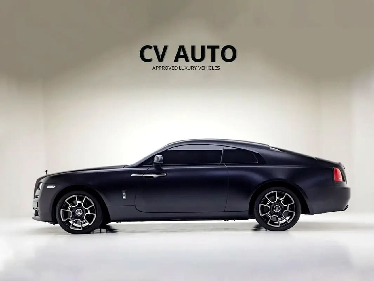 Rolls Royce Wraith Black Badge | GCC Spec | Matte Black | 624 HP V12