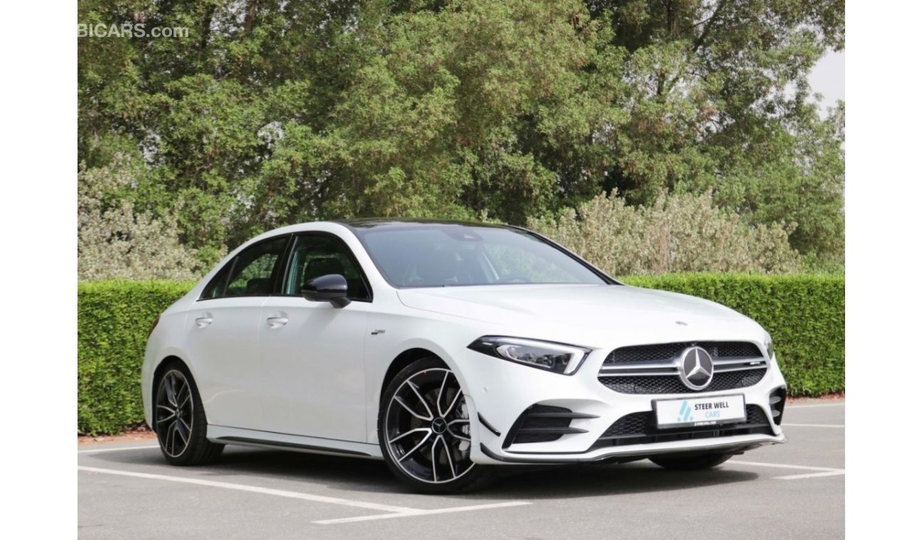 Mercedes-Benz A 35 AMG 2021 | AMG A 35 - WITH AERODYNAMIC KIT - 2 YEARS WARRANTY AND GCC SPECS | EXCLUSIVE OF VAT