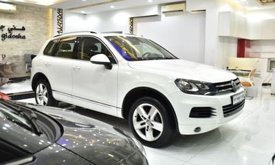 فولكس واجن طوارق EXCELLENT DEAL for our Volkswagen Touareg ( 2014 Model ) in White Color GCC Specs