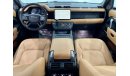 Land Rover Defender 2023 Land Rover Defender 110 P525 1 of 5 Zafrani Interior, Agency Warranty + Service Contract, GCC