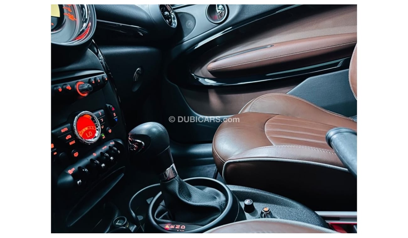 ميني كوبر إس بايسمان GCC .. FSH .. Perfect Condition .. Top Range .. S .