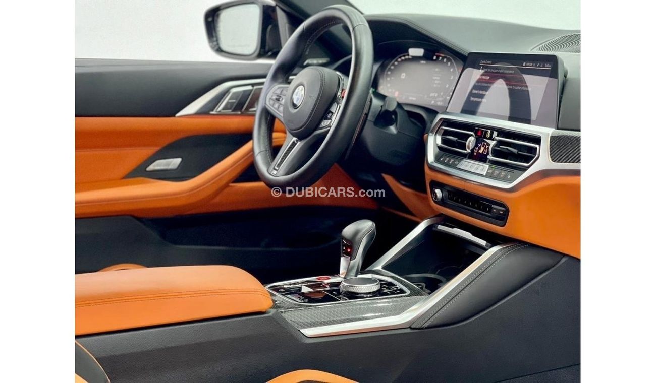 BMW M4 2021 BMW M4 Competition, M Exterior Package Carbon, Full Service History, Warranty, GCC