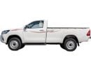 Toyota Hilux ECT0115 - Toyota Hilux Single Cab – 2.7L Petrol Manual 4wd White with Red 2025