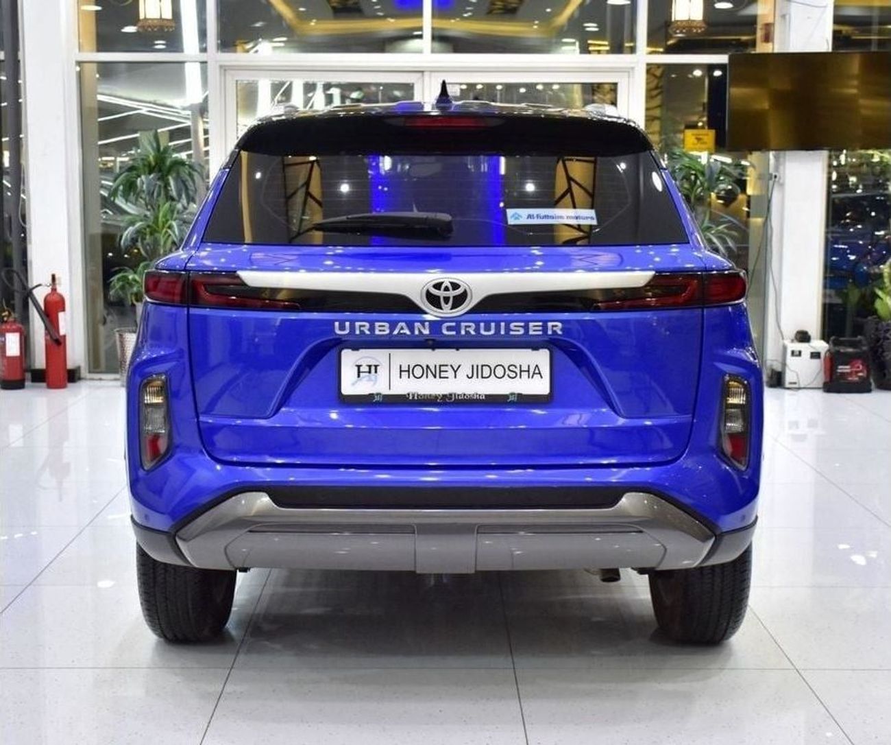 Toyota Urban Cruiser EXCELLENT DEAL for our Toyota Urban Cruiser ( 2024 Model ) in Blue Color GCC Specs