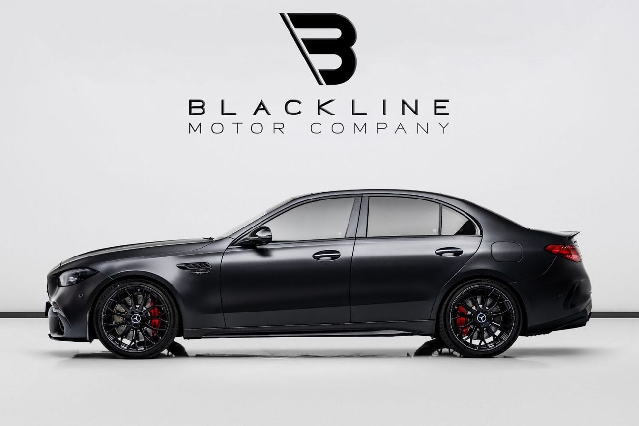 مرسيدس بنز C 63S AMG 2024 Mercedes C63s AMG E-Performance, Mercedes Warranty + Service Contract, GCC, Low KMs