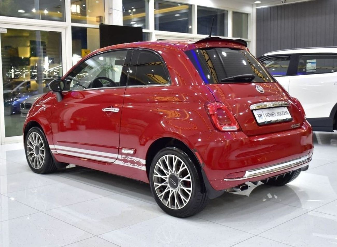 Fiat 500 EXCELLENT DEAL for our Fiat 500 ( 2019 Model ) in Red Color GCC Specs