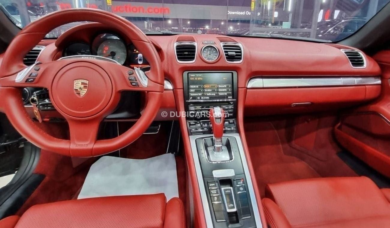 بورش بوكستر 718 SUMMER PROMOTION BOXSTER S 2014 IN GOOD CONDITION FOR 150K AED