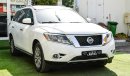 Nissan Pathfinder American import No.2, fingerprint, screen, cruise control, control wheels, sensors, camera screen, i