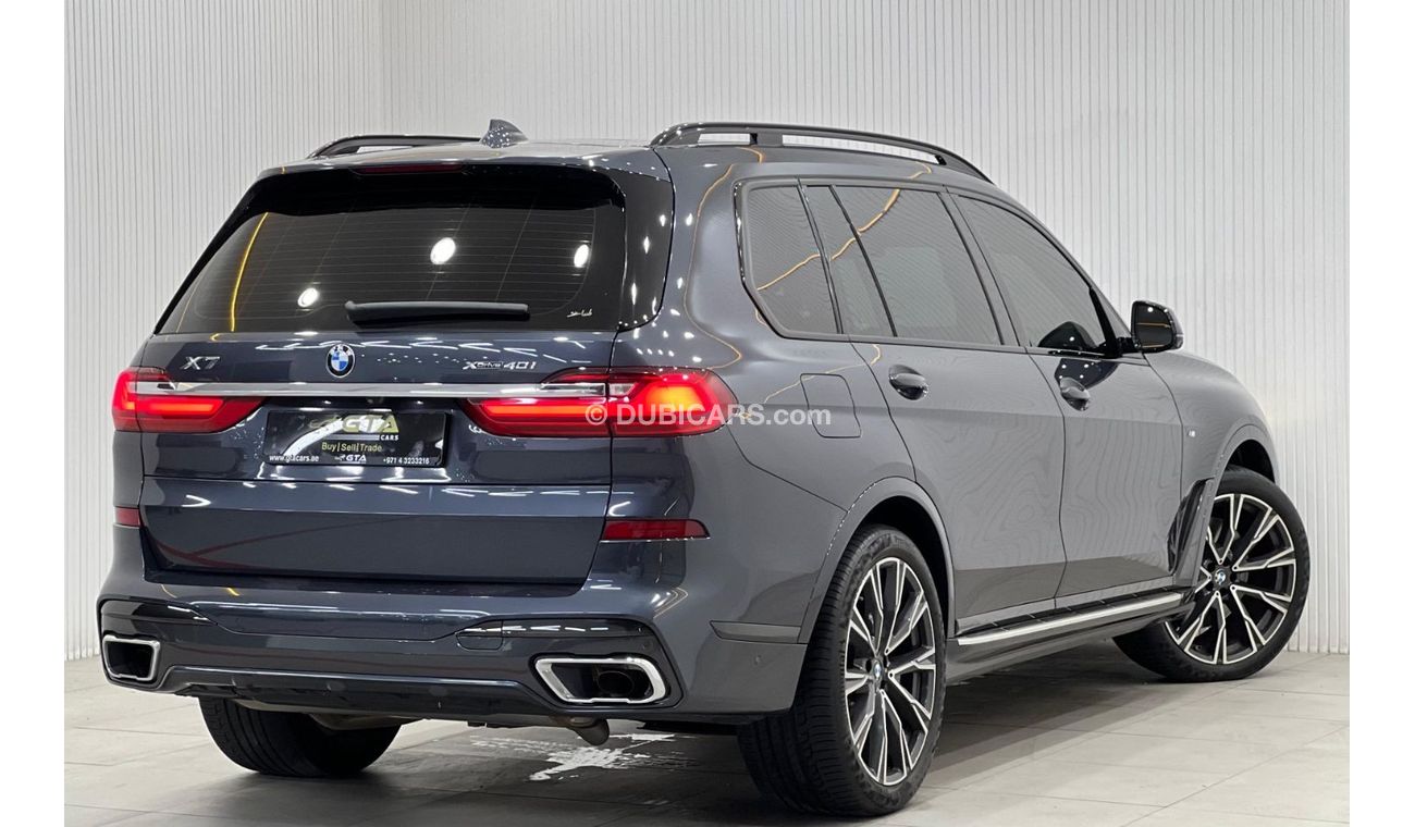 BMW X7 40i M Sport Premium 2020 BMW X7 xDrive40i M-Sport, April 2026 BMW Warranty + Service Contract, Full 