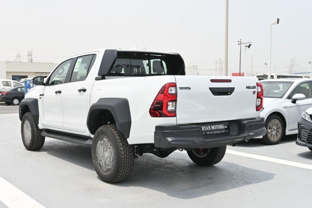تويوتا هيلوكس Toyota Hilux GR Sport 4.0L V6, Petrol, 4WD, Pickup, Model 2024, Color White