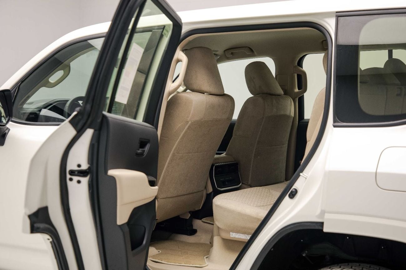 Toyota Land Cruiser LC300 EXR 3.3L - Pearl White Inside Beige | Export Price