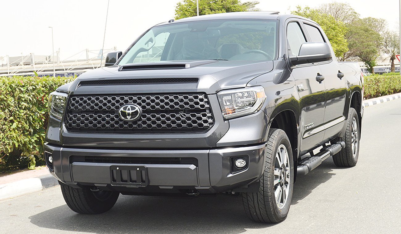 Toyota Tundra Crewmax TRD SPORT with Black Side-Steps, 5.7L V8, 0 km, RAMADAN OFFER!