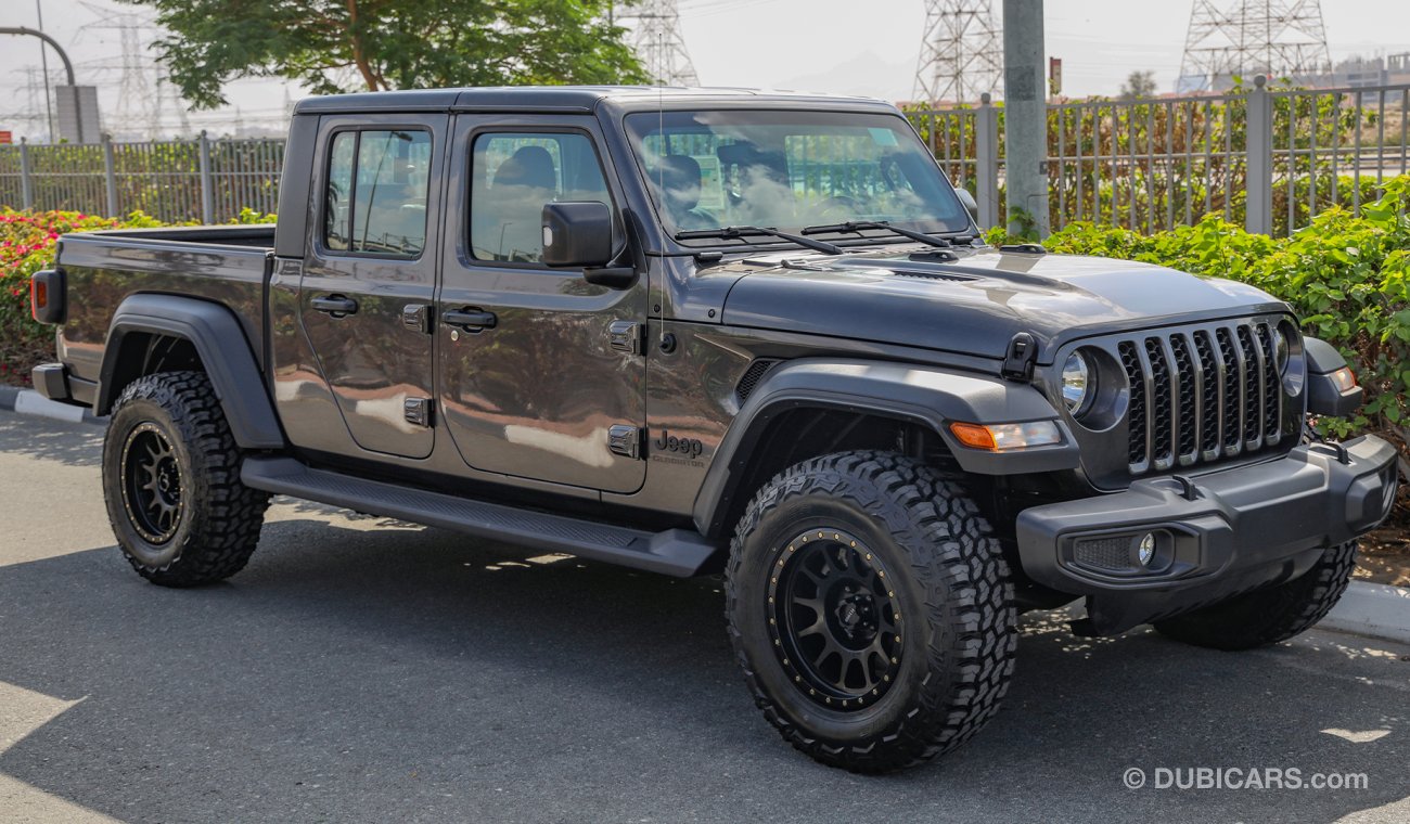 Jeep Gladiator 2020  Sport 4X4, 3.6L V6 GCC, 0km , W/ 3 Yrs or 60K km Warranty @ Trading Enterprises