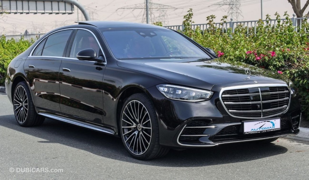 مرسيدس بنز S 580 4Matic V8 4.0L , 2023 GCC , 0Km , With 2 Years Unlimited Mileage Warranty