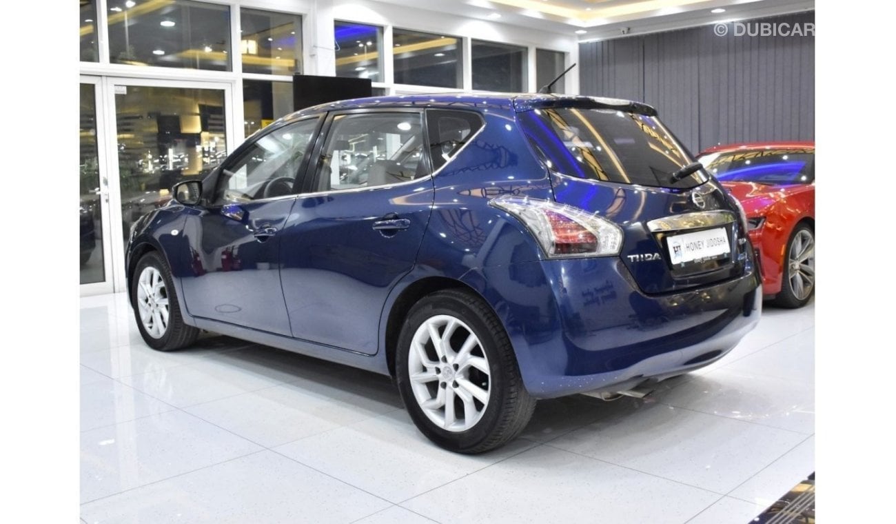 Nissan Tiida EXCELLENT DEAL for our Nissan Tiida 1.8 SV ( 2016 Model ) in Blue Color GCC Specs
