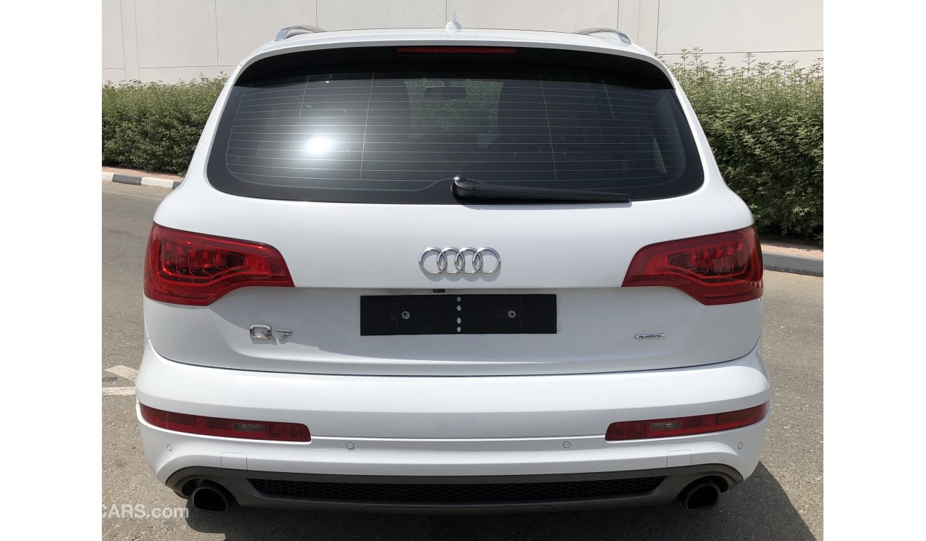 Audi Q7 S-LINE QUATTRO ONLY 1560X60 MONTHLY V6 4X4 MAINTAINED BY AGENCY UNLIMITED KM WARRANTY