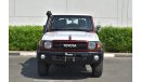 تويوتا لاند كروزر بيك آب 79 DOUBLE CAB PICKUP LIMITED LX V6 4.0L PETROL MANUAL TRANSMISSION - 70TH ANNIVERSARY