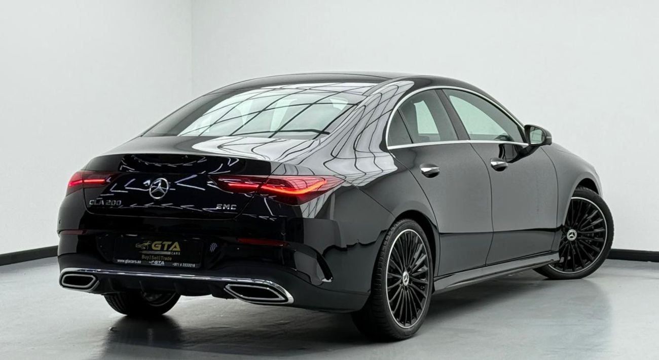 مرسيدس بنز CLA 200 Premium 2.0L *Brand New* 2025 Mercedes-Benz CLA200 AMG Premium, 2030 Mercedes Warranty, Delivery Kms