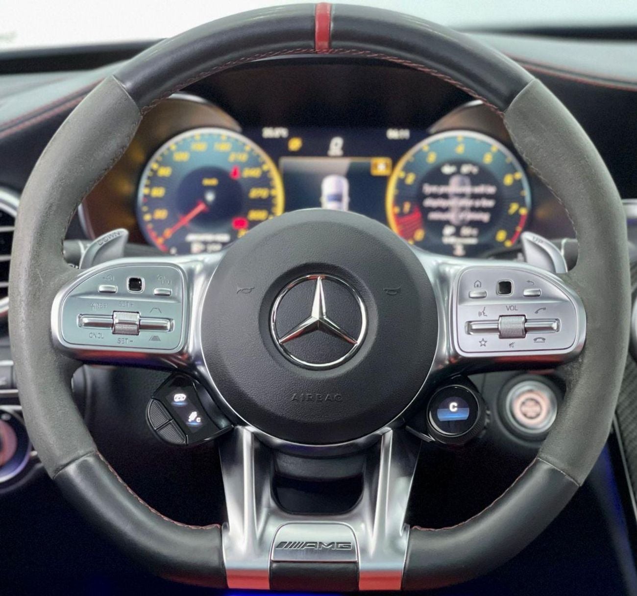 Mercedes Benz C 63 S 2019 Mercedes-AMG C63 S, AutoGuard Warranty, Full Mercedes Service History, GCC Specs.