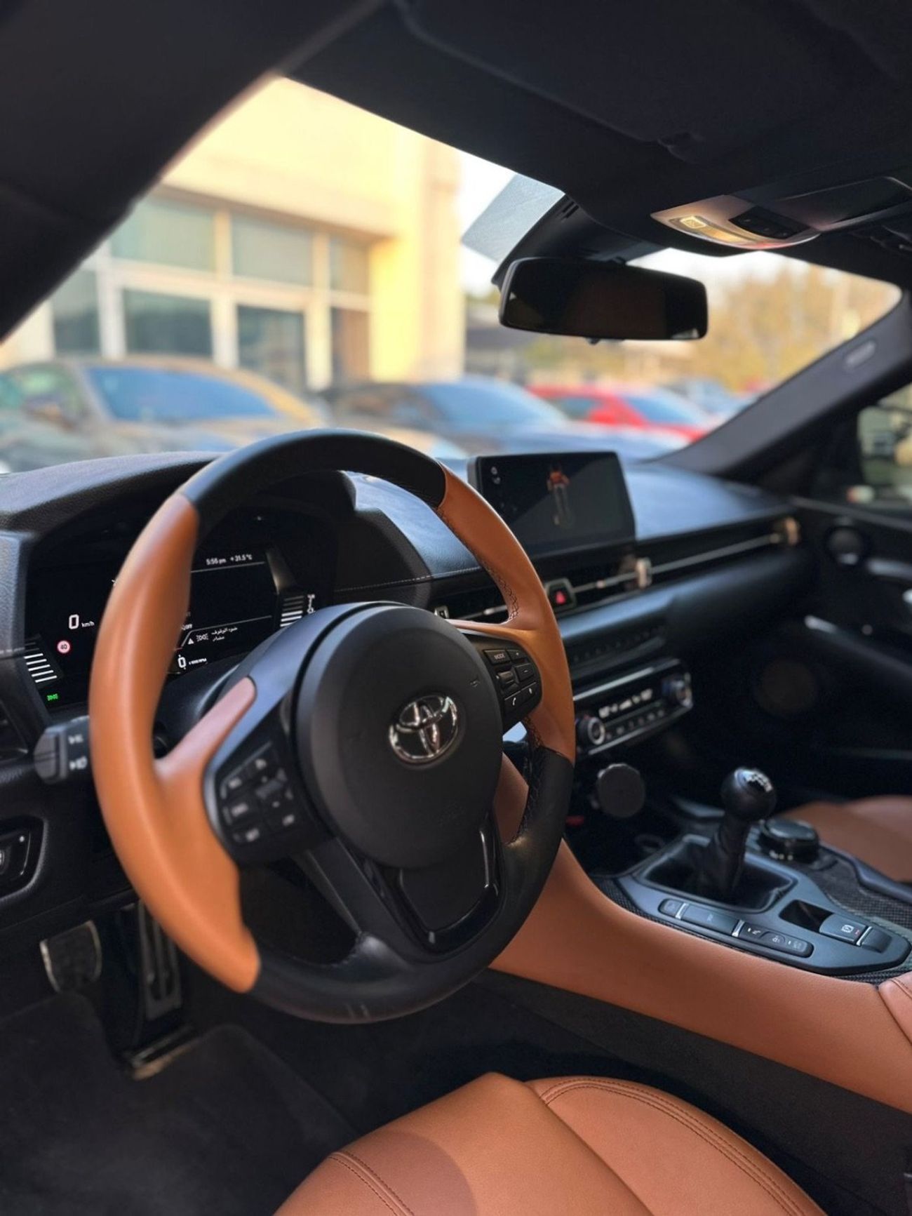 تويوتا سوبرا تويوتا سوبرا جي ار خليجي 2024 شييكات الوكالة (تحت الضمان) قير عادي صبغ وكالة بحالة الوكالة لون مميز