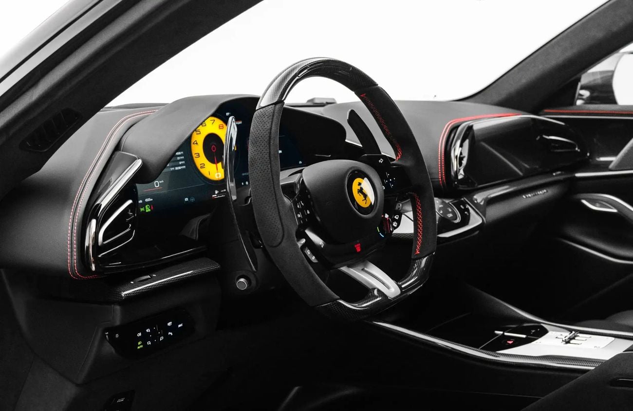 Ferrari Purosangue 6.5L V-12 Naturally Aspirated Engine