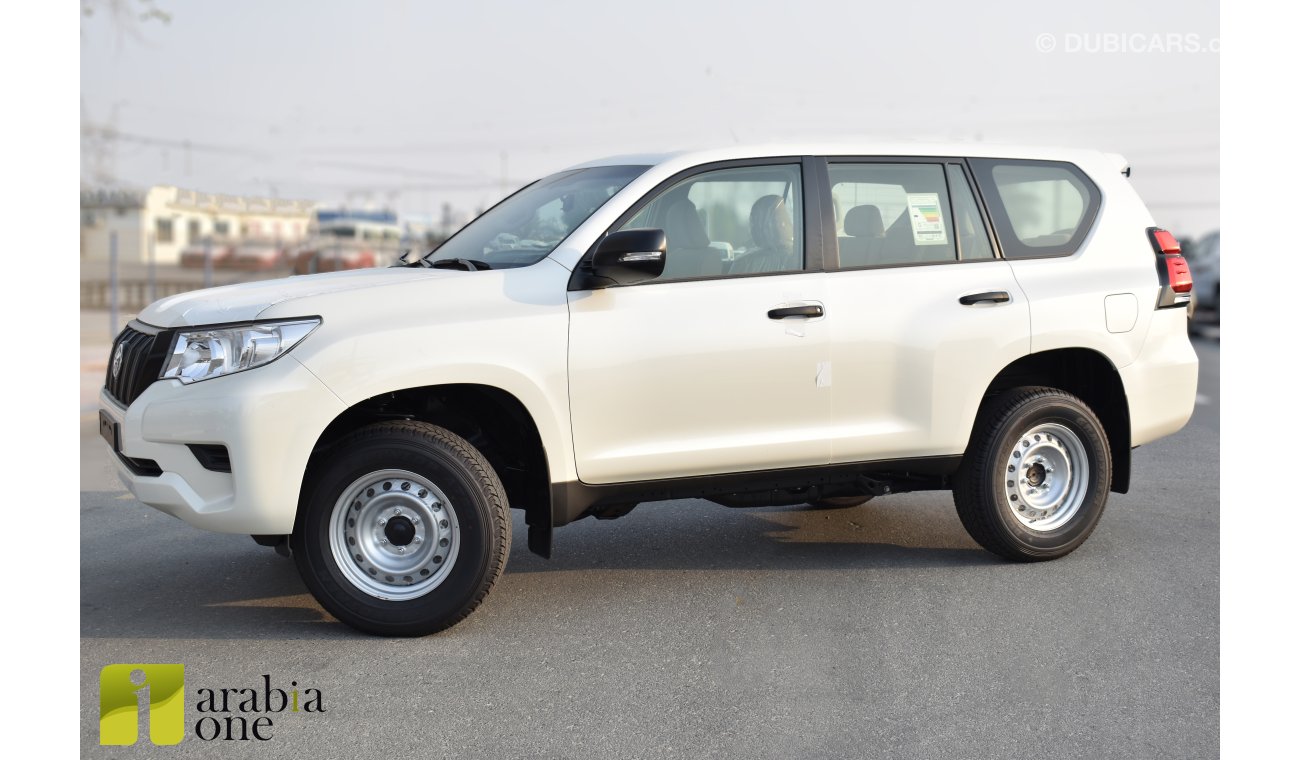 تويوتا برادو - TX - 2.7L - STANDARD OPTION with FABRIC SEATS (SPARE BACK DOOR)