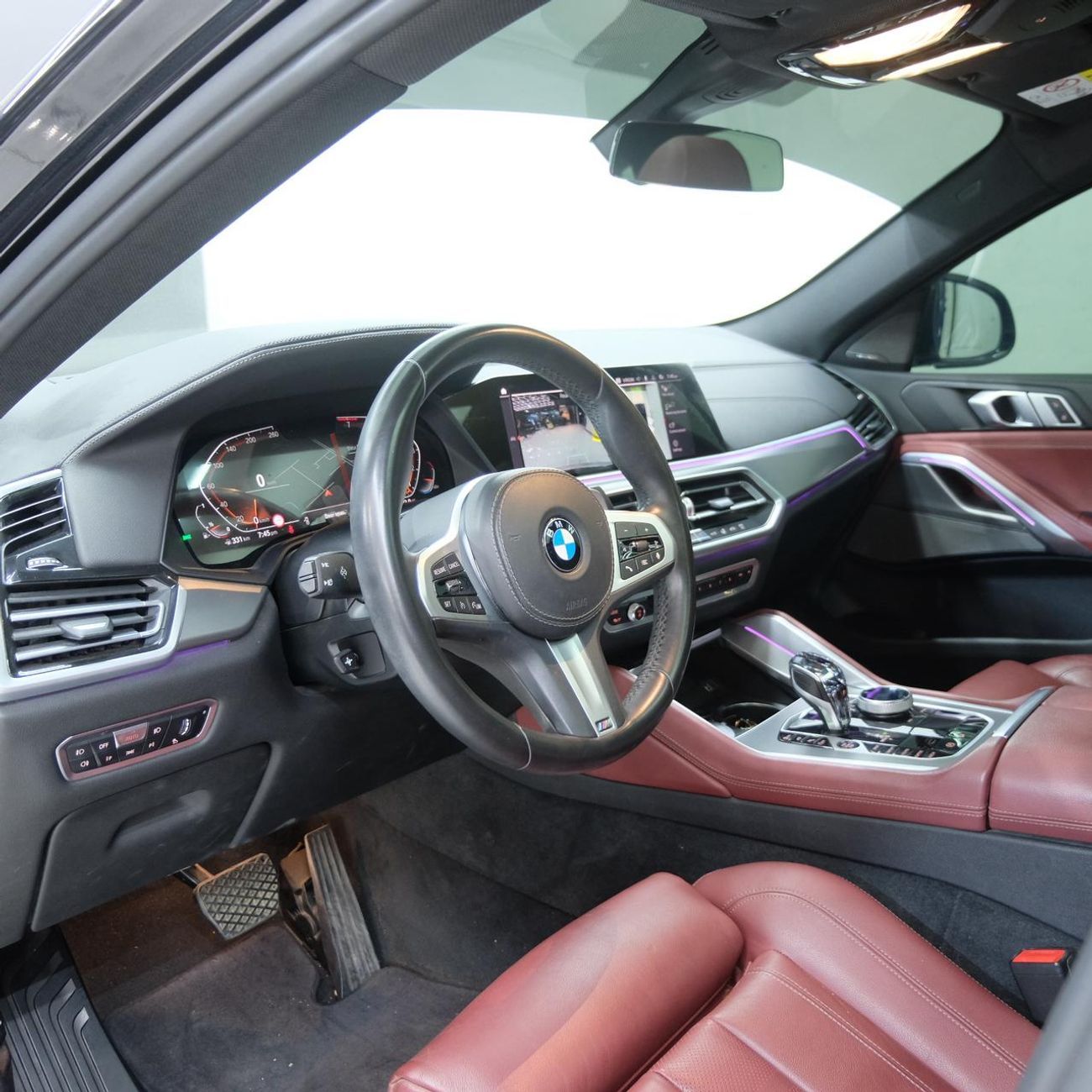 BMW X6 xDrive 40i 3.0L BMW X6 Xdrive40i  2021 AWD | Under AGMC Warranty & Service Contract | GCC Specs