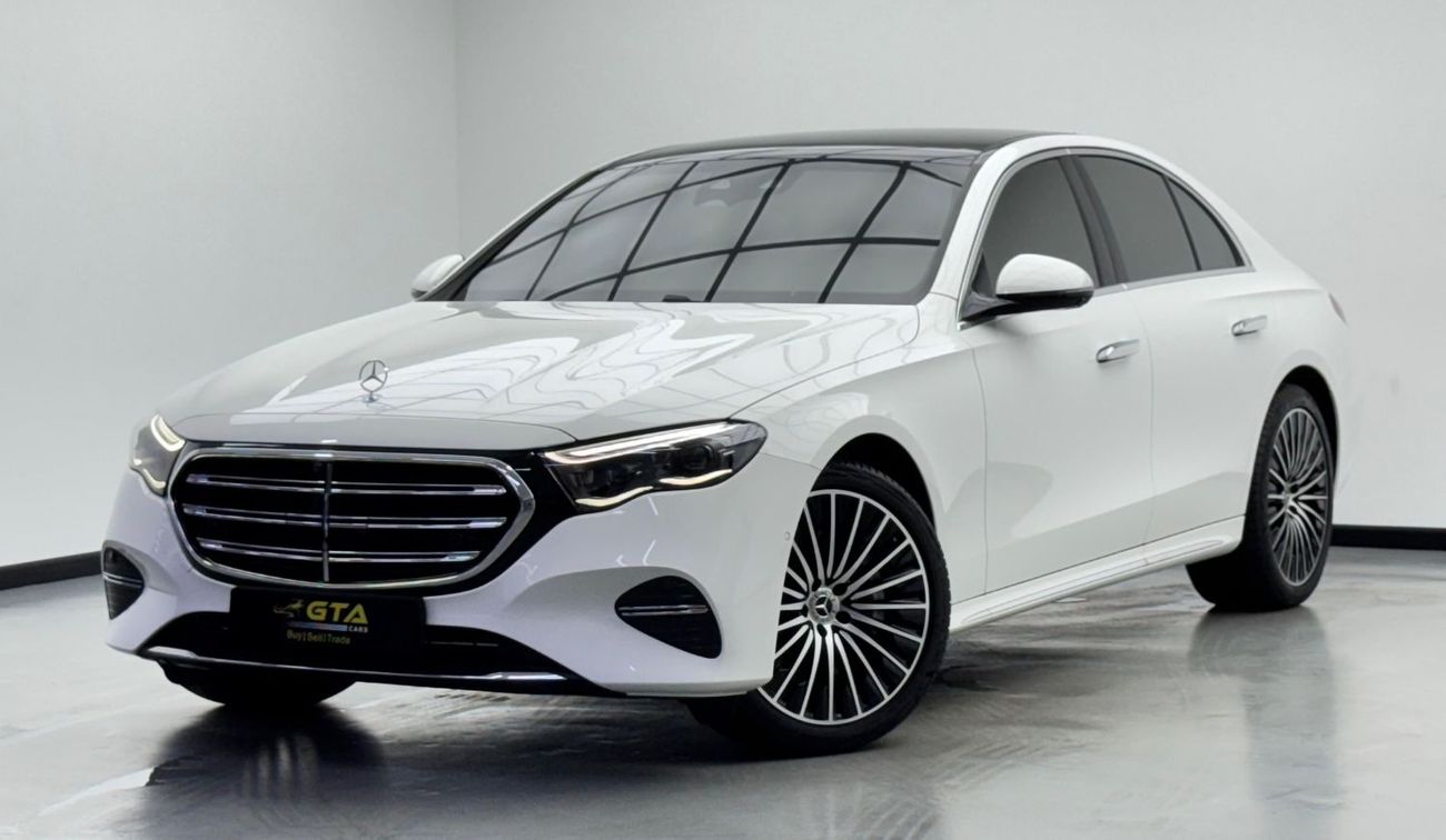 Mercedes-Benz E 450 2024 Mercedes Benz E450 4MATIC, Warranty, Fully Loaded, Very Low Km, Excellent Condition