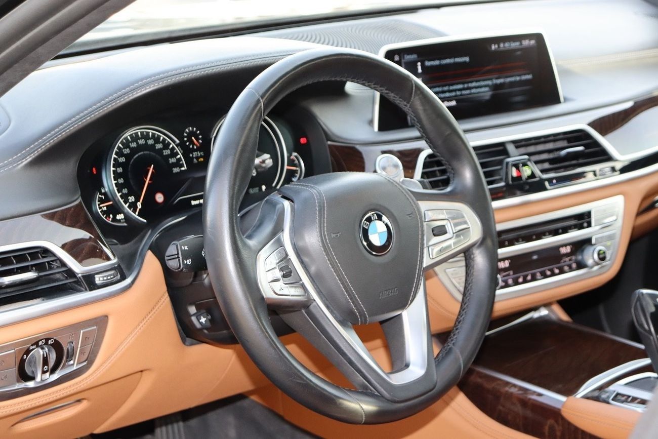 BMW 740Li Luxury 3.0L (335 HP) BMW 740Li VIP / 2017 / GCC / 92,000KM / First Owner