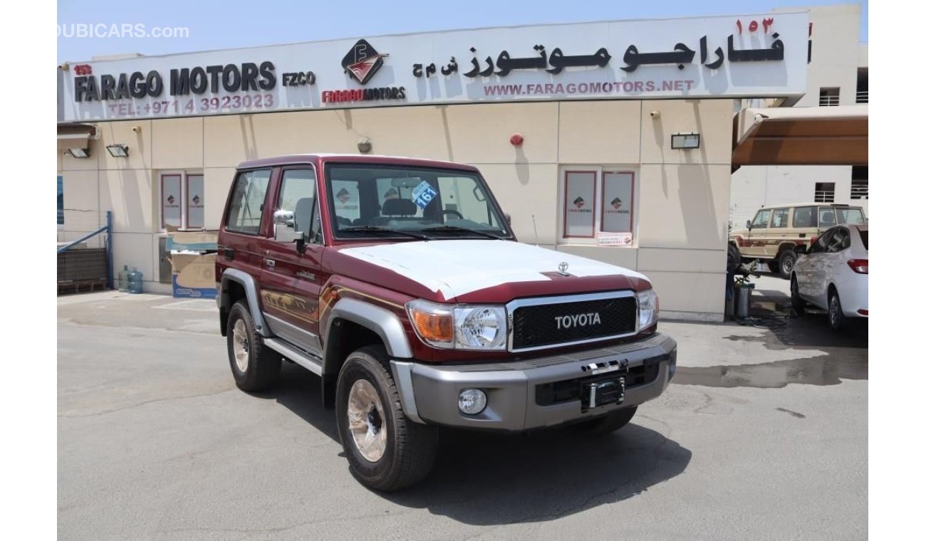 تويوتا لاند كروزر هارد توب TOYOTA HARD TOP GRJ 71 4.0 V6 WINCH ALLOY DIFF LOCKS OVER FENDER CAPSULE