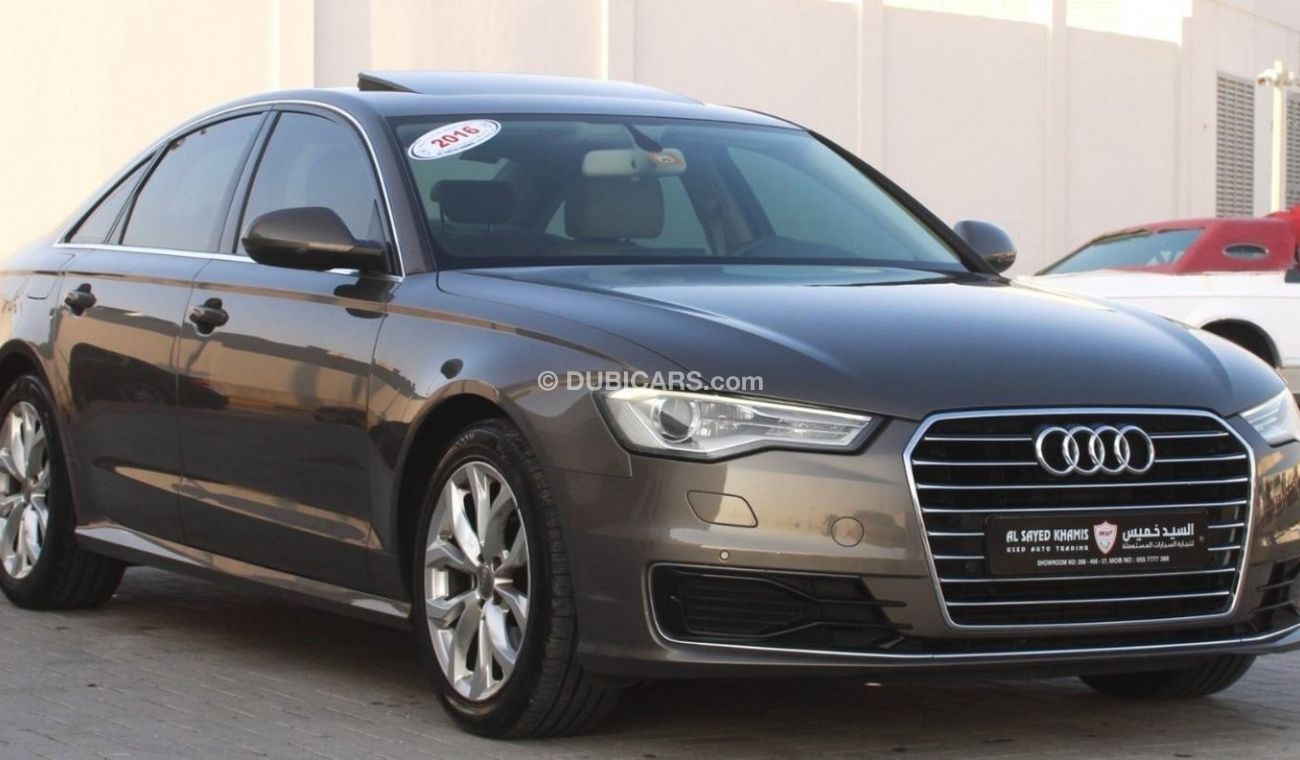 أودي A6 35 TFSI اكسكلوسيف خليجي 2016 بحالة ممتازة  A6 اودي