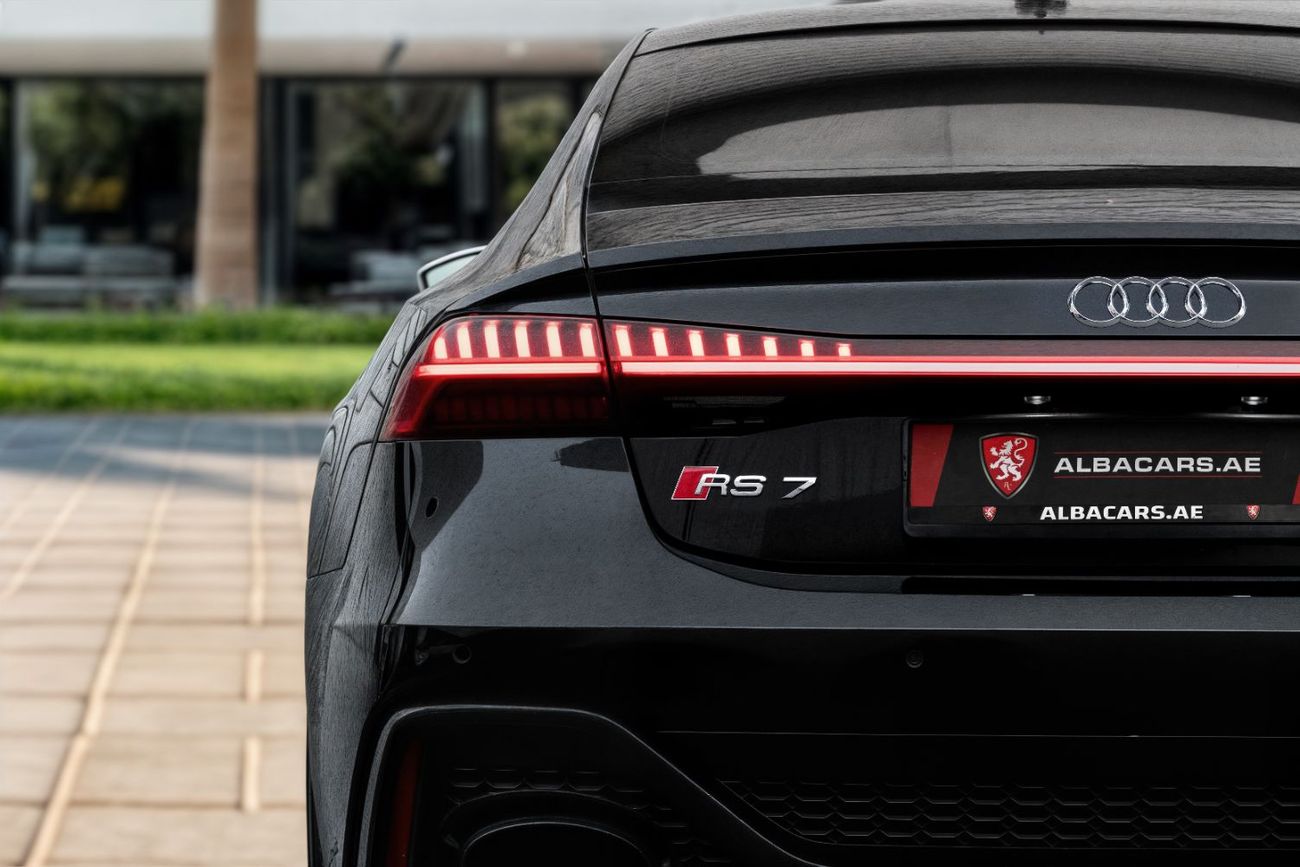 Audi RS7 RS7 | 7,834 P.M | 0% Downpayment | AGENCY WARRANTY & SERVICE