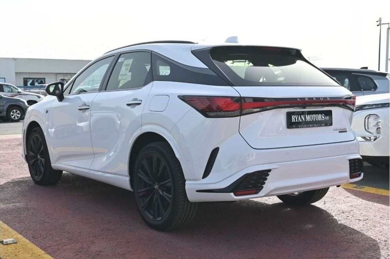 لكزس RX 500h F SPORT PERFORMANCE Lexus RX500h F-Sport 2.4L,  In-line 4, Turbo, Hybrid, AWD Model 2026, Color Whit