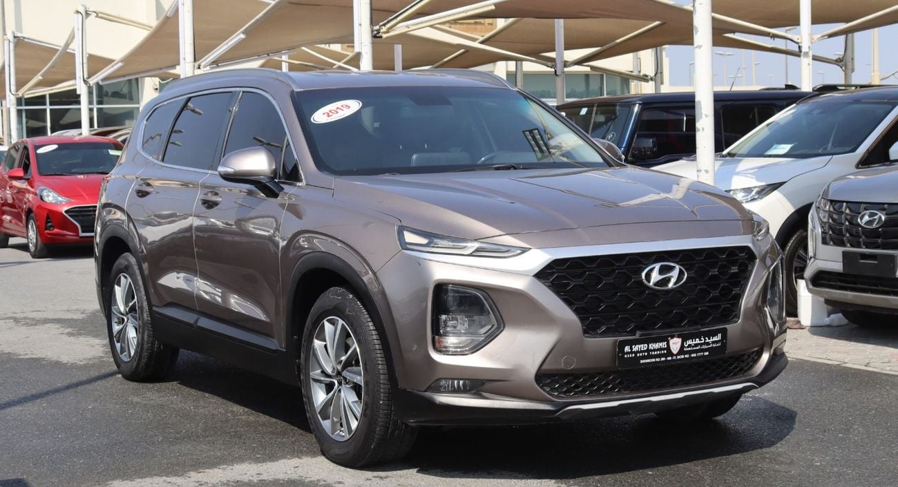 هيونداي سانتا في هيونداى سانتافى 2019 - خليجى -عدد 7 مقاعد - بدون حوادث محرك 2.4L بحاله ممتازه ممتازه