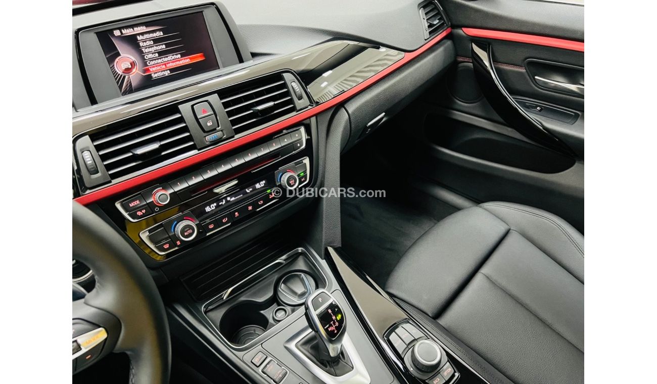 BMW 420i M Sport GCC .. FSH .. Original Paint .. Perfect Condition .. Top .