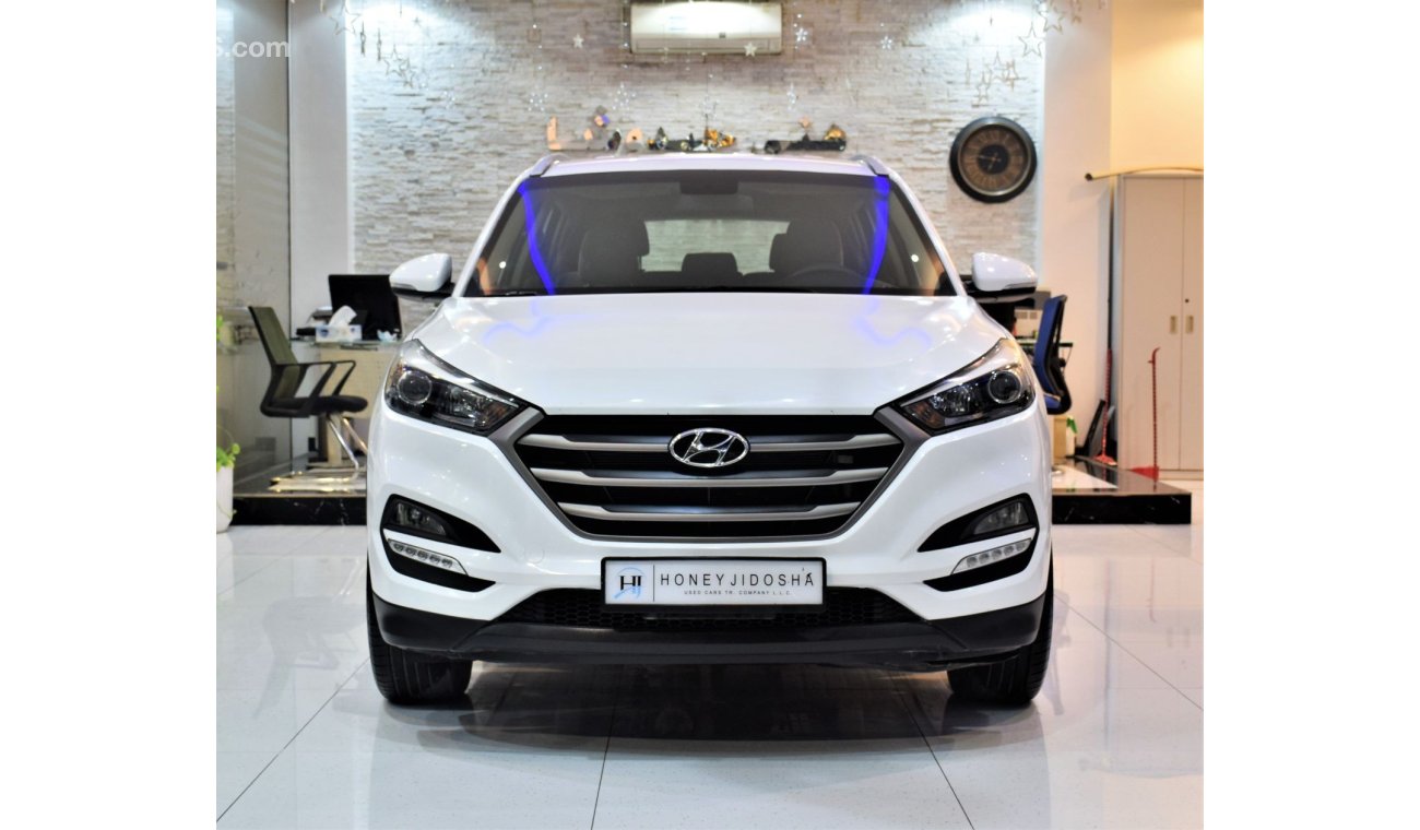 Hyundai Tucson VERY LOW MILEAGE and EXCELLENT DEAL for our Hyundai Tucson 4WD 2016 Model! in White Color! GCC Specs