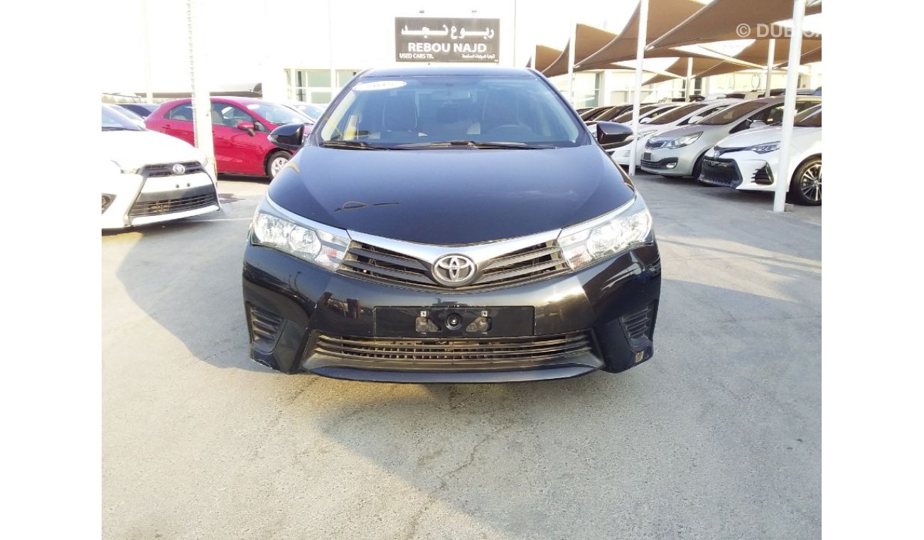 Toyota Corolla Toyota Corolla 1.6 2015 GCC