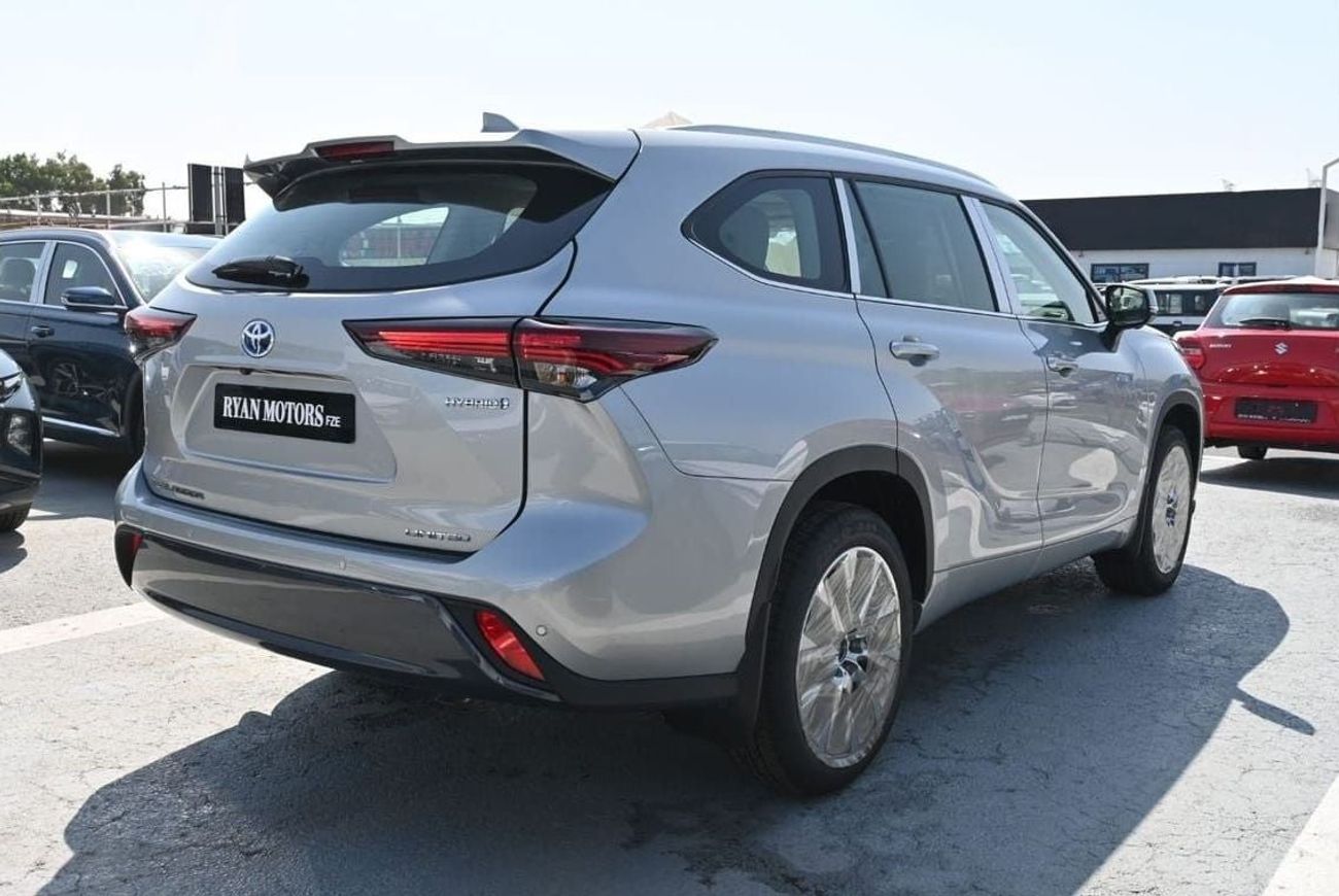 Toyota Highlander Toyota Highlander 2.5L LIMITED HEV 4x4 Hybrid Model 2024, Color Silver (Export Price)
