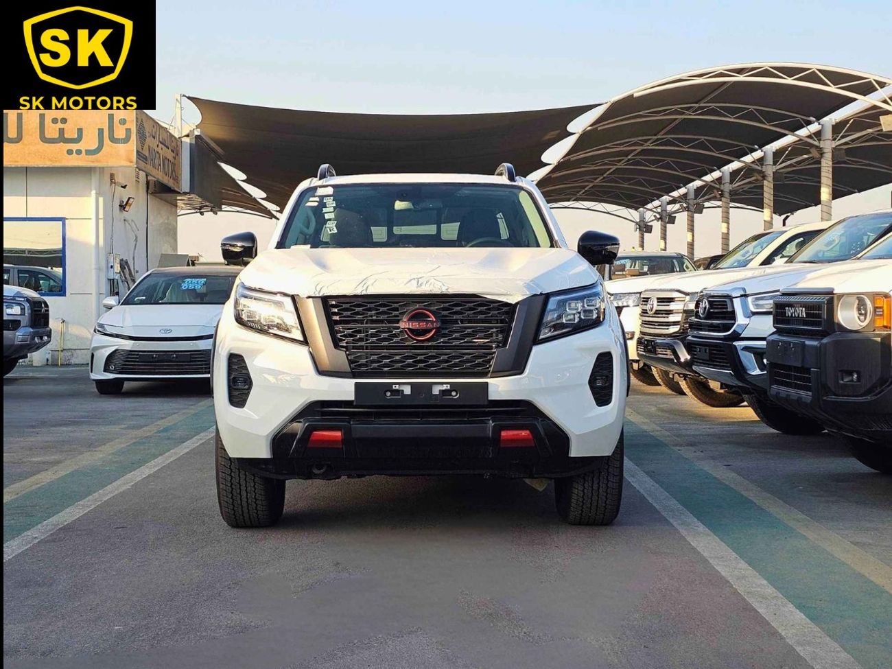 Nissan Navara PRO 4X / A/T / 2.5L V4 DSL / 360* CAMERA / BIG BODY / BED LINER / BODY KIT (CODE # 69081)