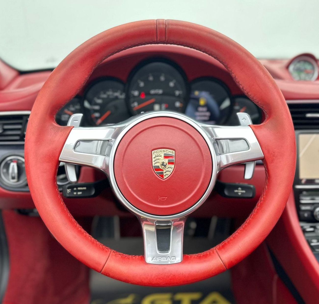 Porsche 911 2015 Porsche 911 Carrera 4 GTS Cabriolet, Porsche Full Service History, Excellent Condition, GCC